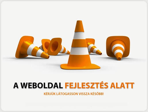 A weboldal fejlesztés alatt